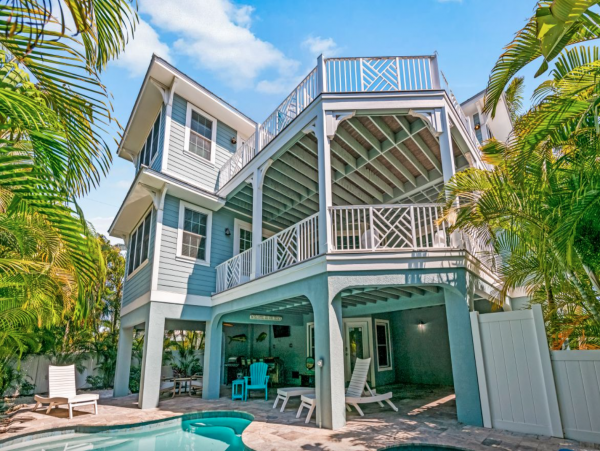 Luxury Five Bedroom Luxury Anna Maria Island Rental Home